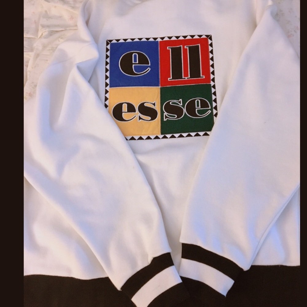 Ellesse white hoodie